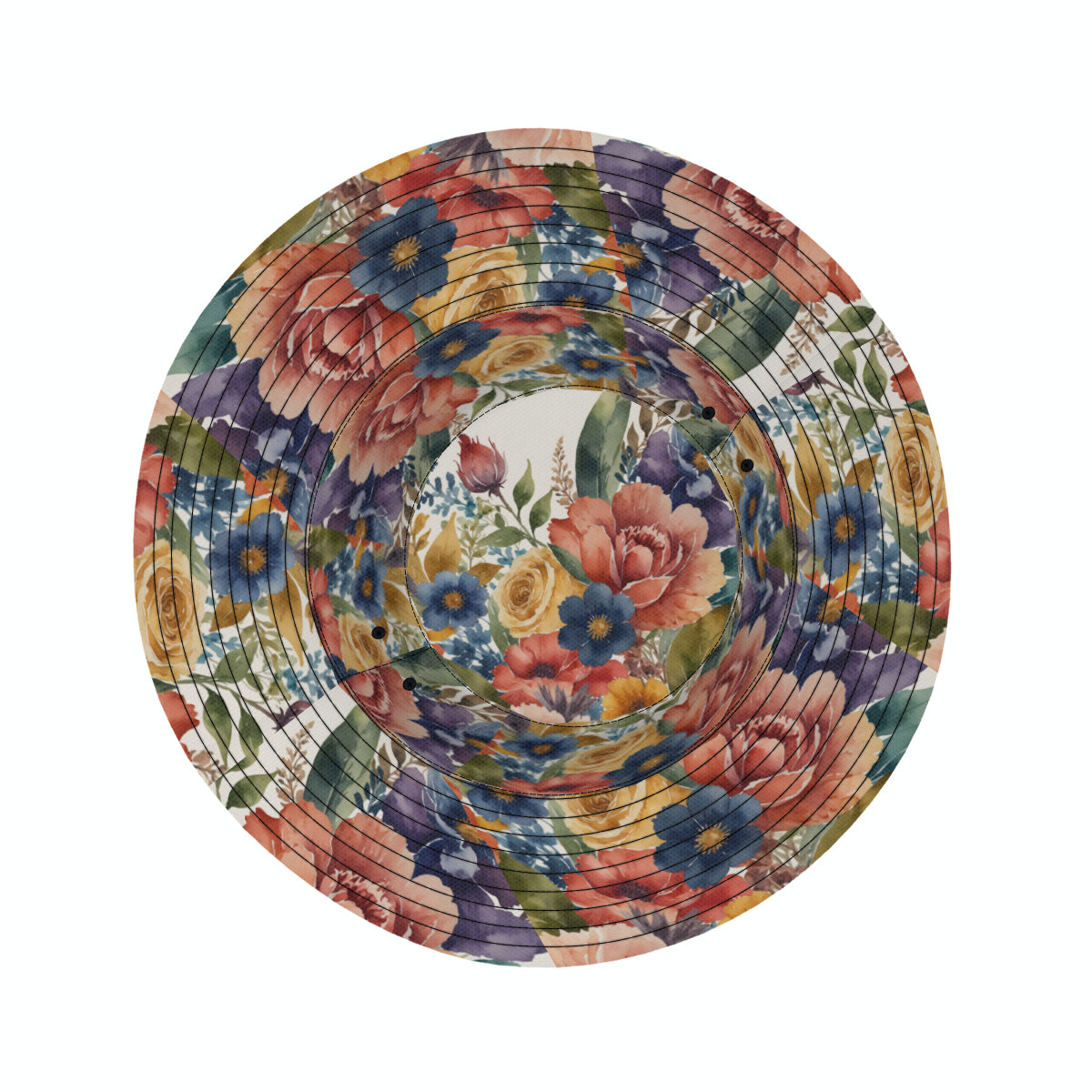 Beautiful Floral Fisherman Hat | Polyester
