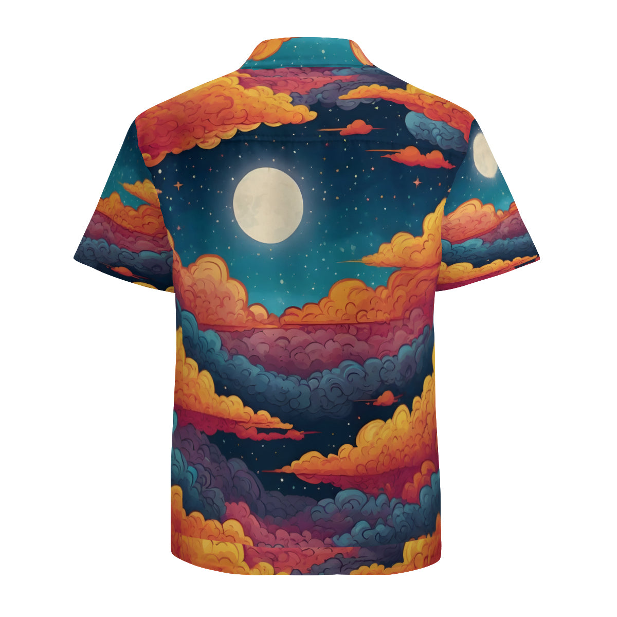Sky Beauty Abstract Hawaiian Shirt | Polyester