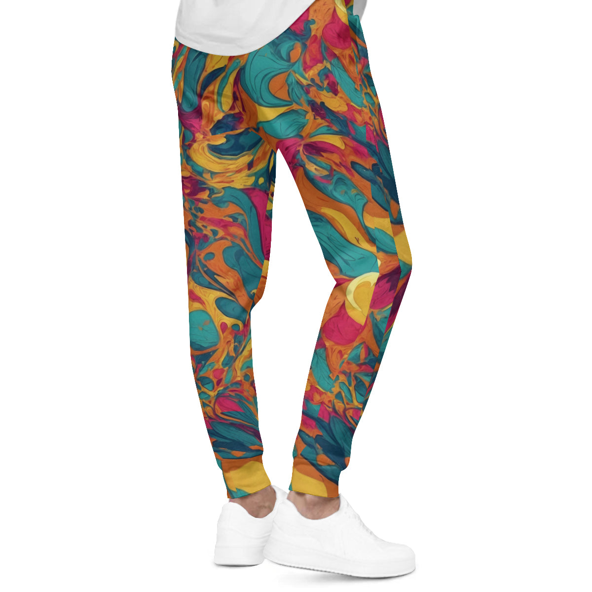Colorful Pattern Men's Jogger Sweat pants