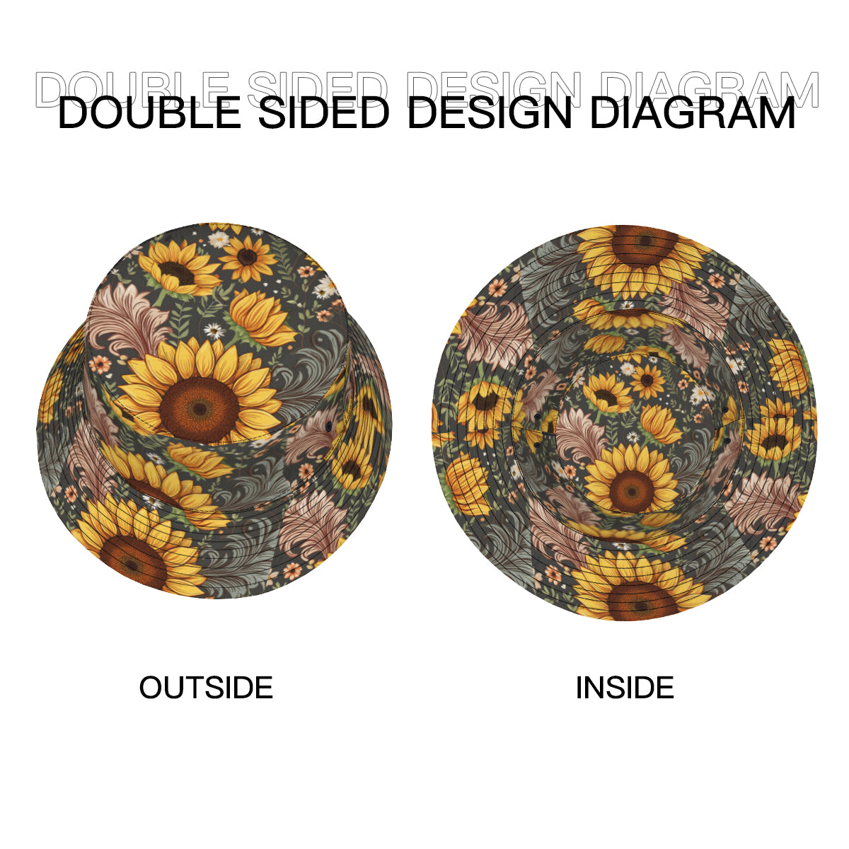 Sunflower Fisherman Hat