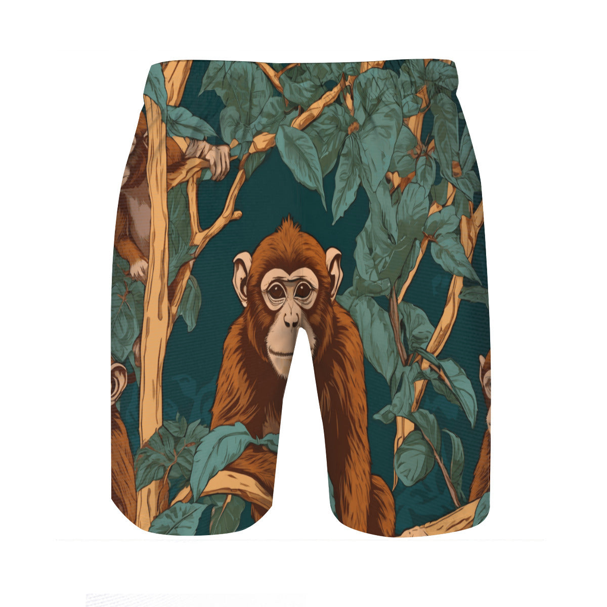 Monkey Vibes Men's Beach Shorts