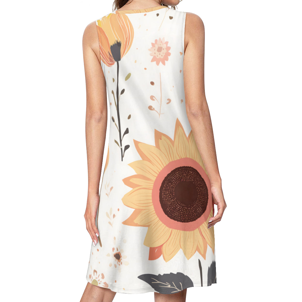 Floral Print Women's Casual Dress