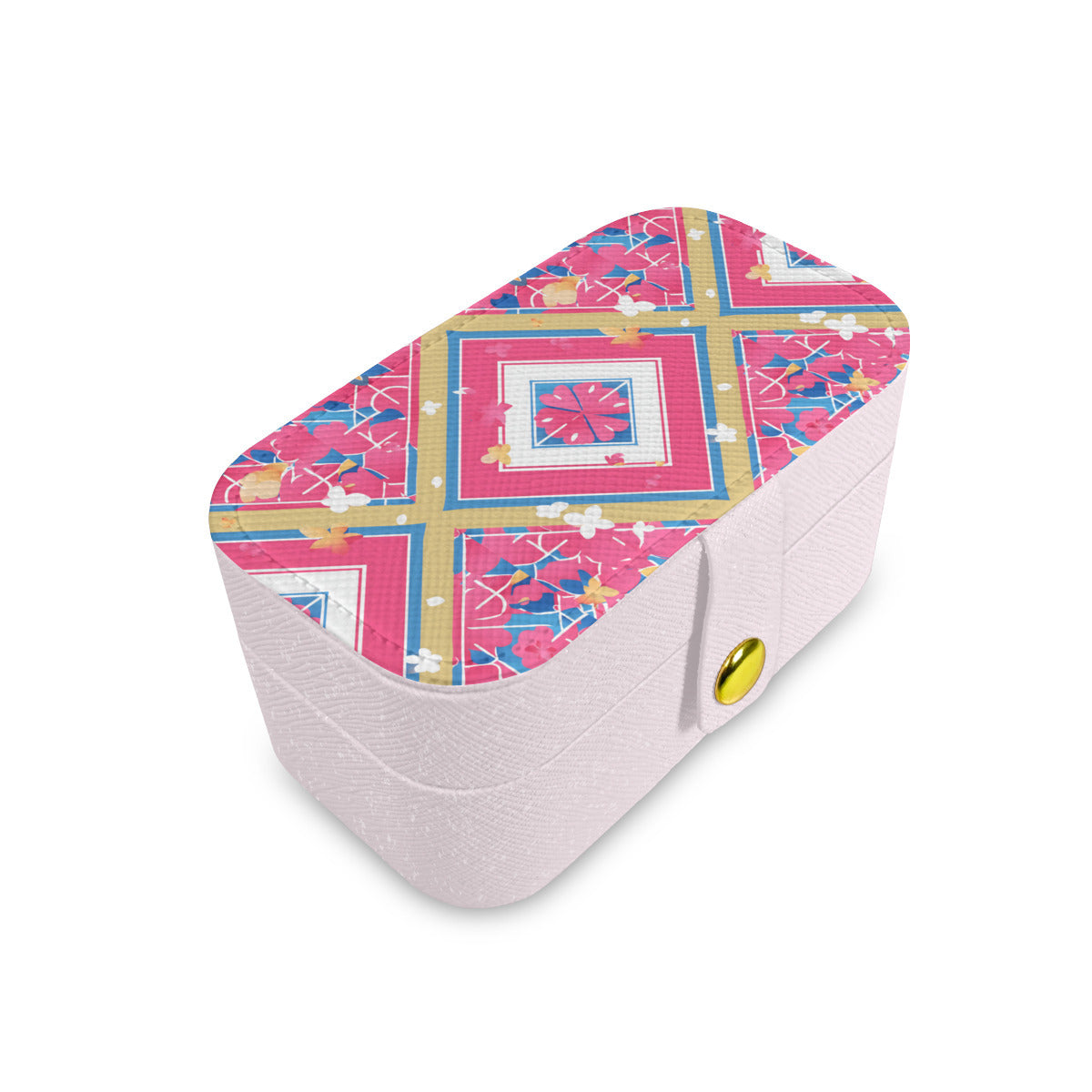Abstract Personalized Portable Jewelry Box