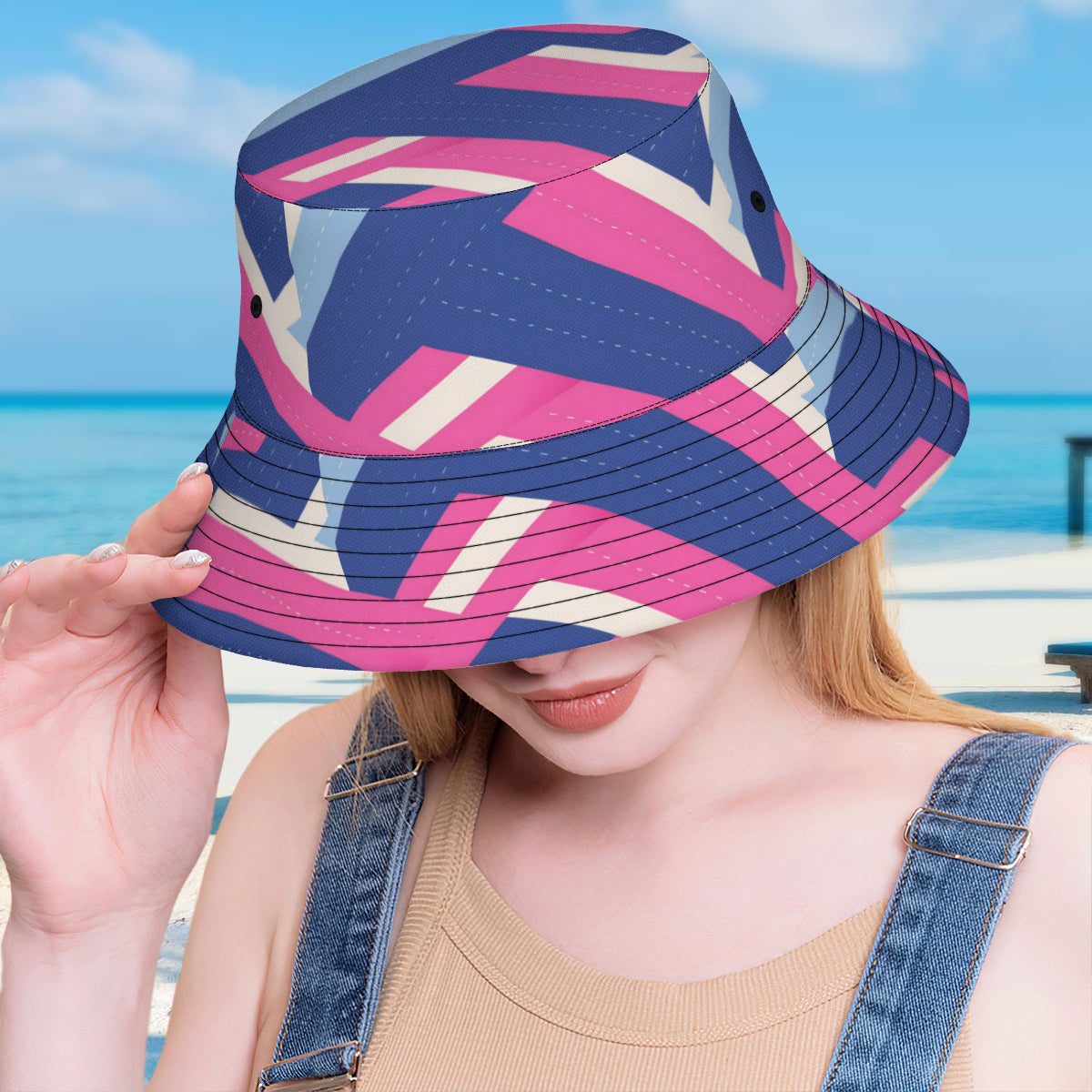 Abstract Fisherman Hat