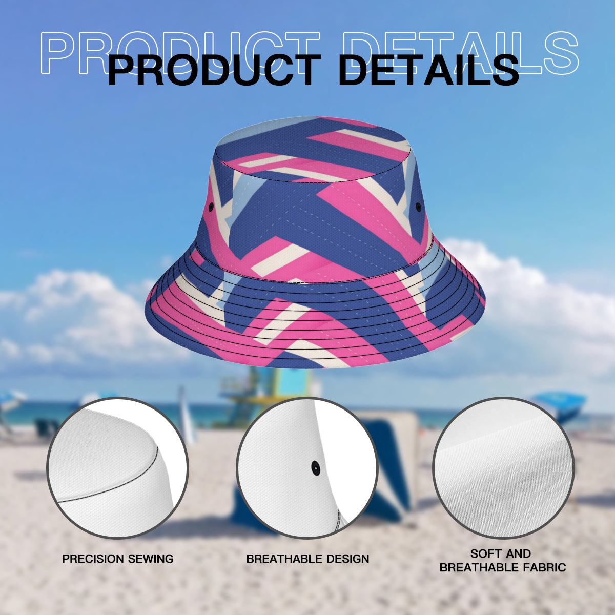 Abstract Fisherman Hat