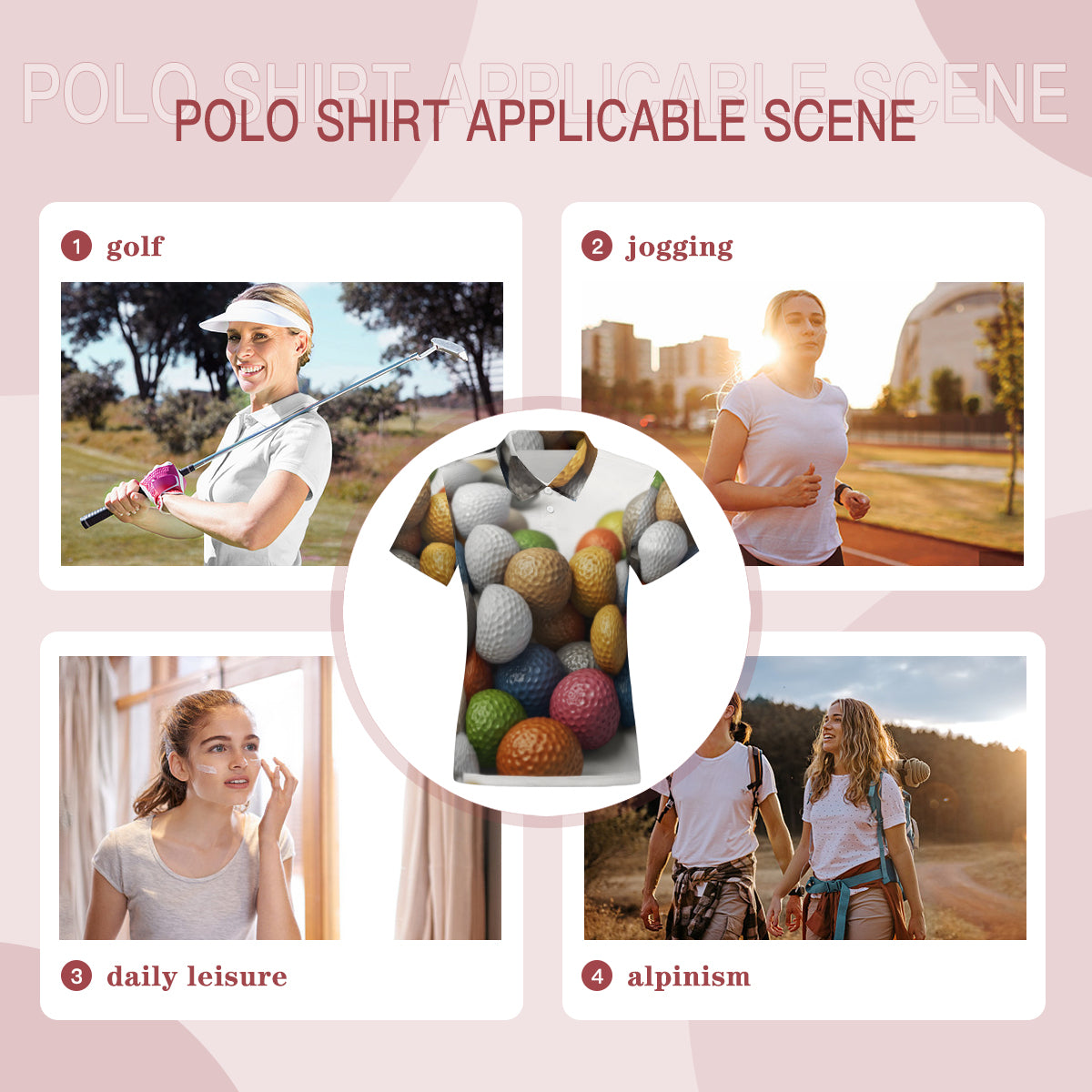 Golf Women's Short-Sleeved Polo Shirt