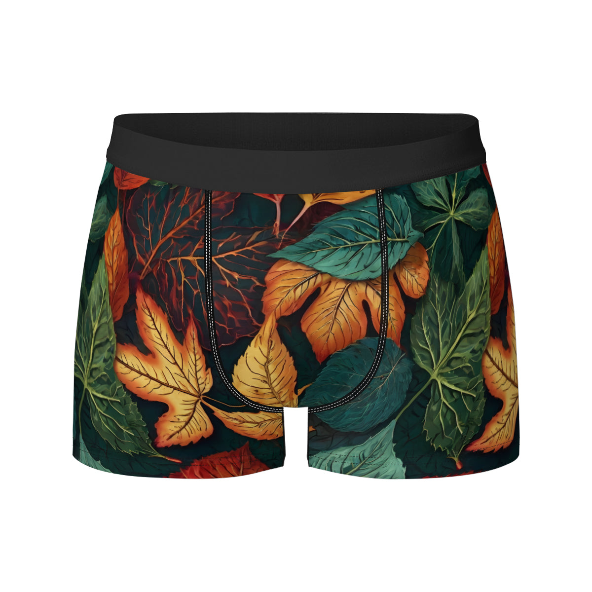 Floral Beauty Men's Underwear (Front and Back Design)丨Polyester