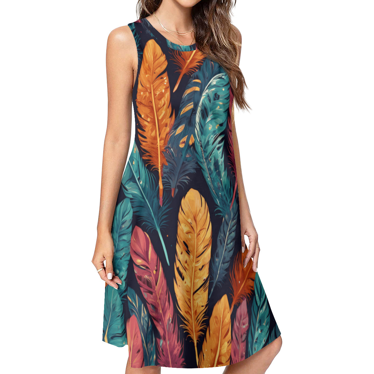 Ember Plums Women's Casual Dress | Polyester