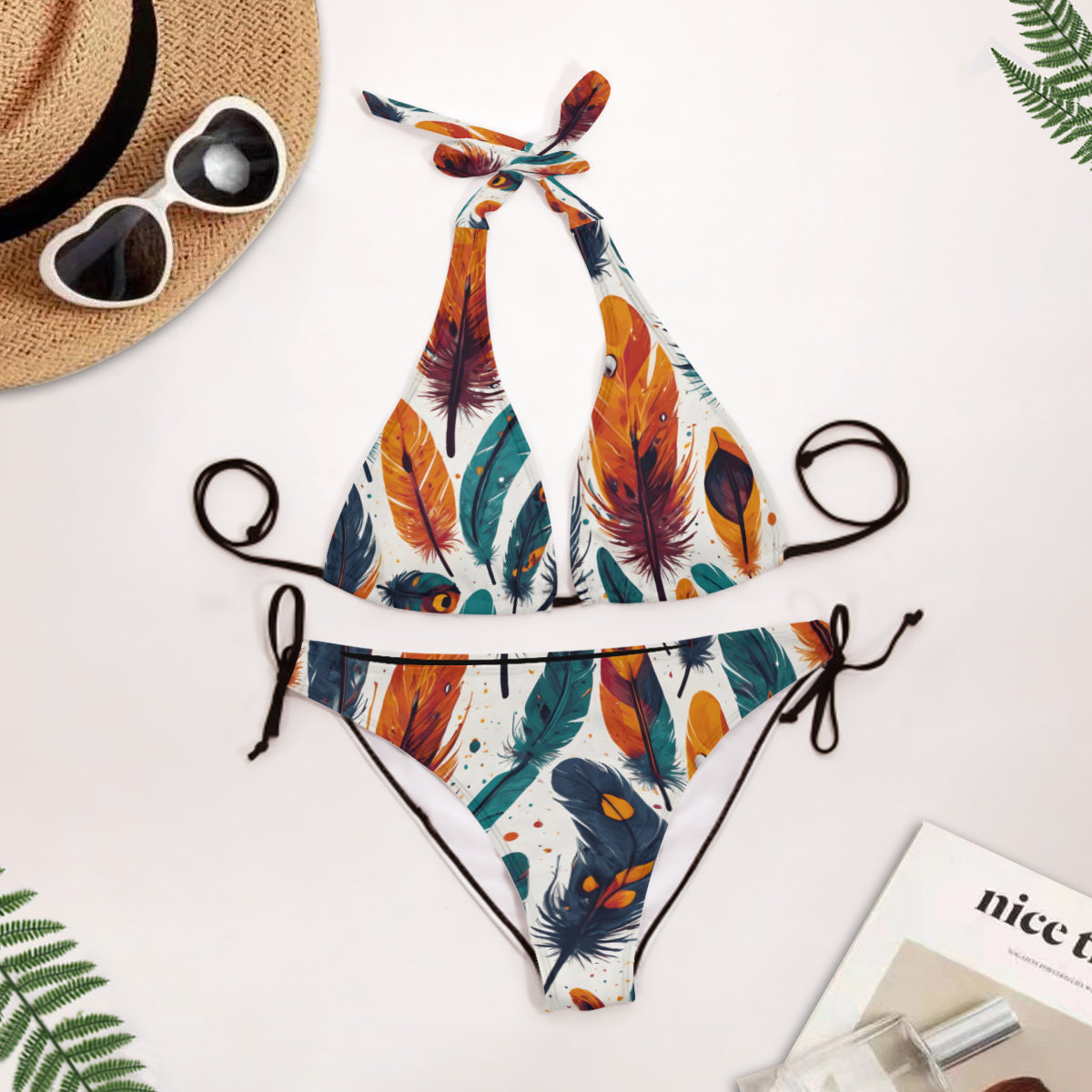 Wacky Plums Bikini Swimsuit