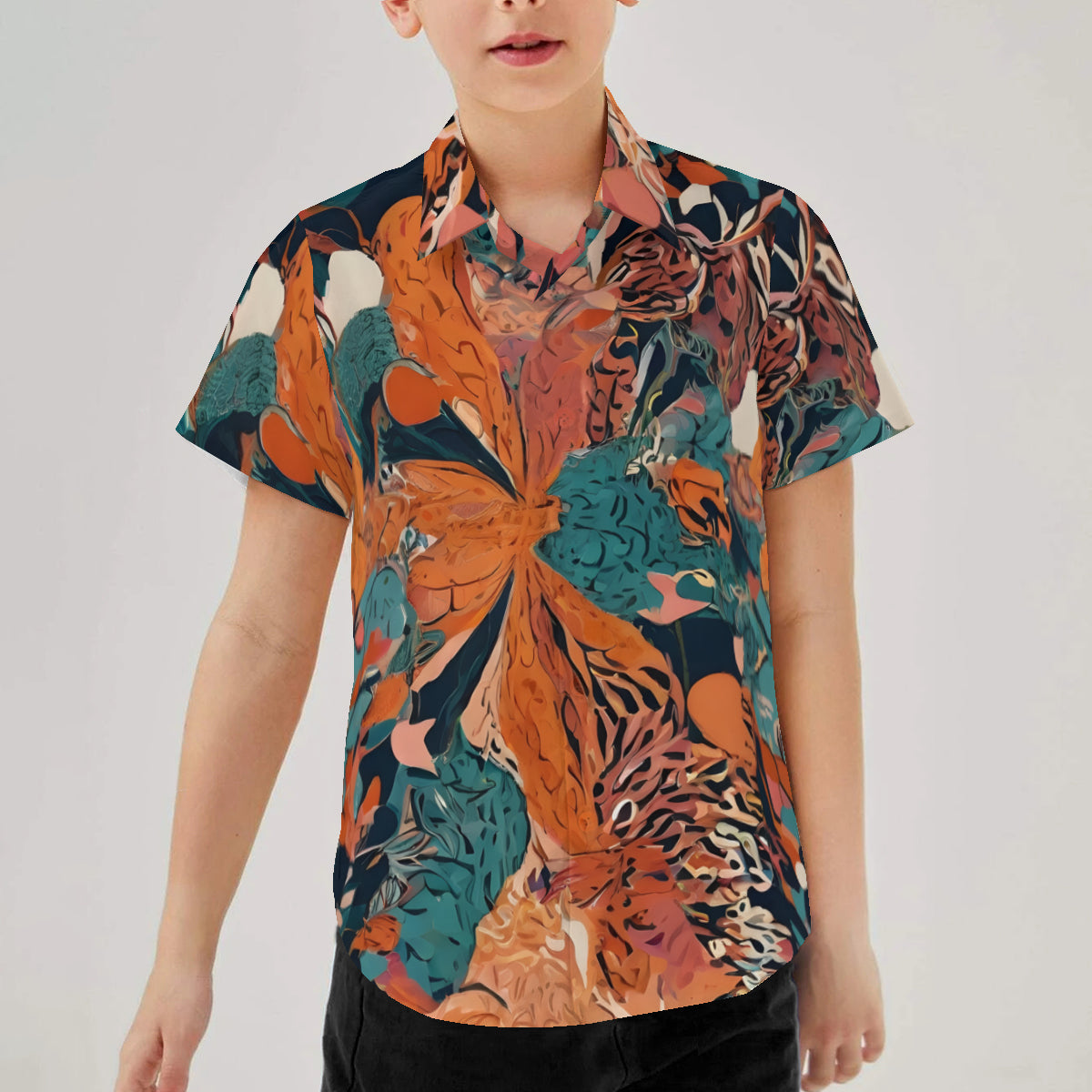 Abstract Vibes Youth Shirts