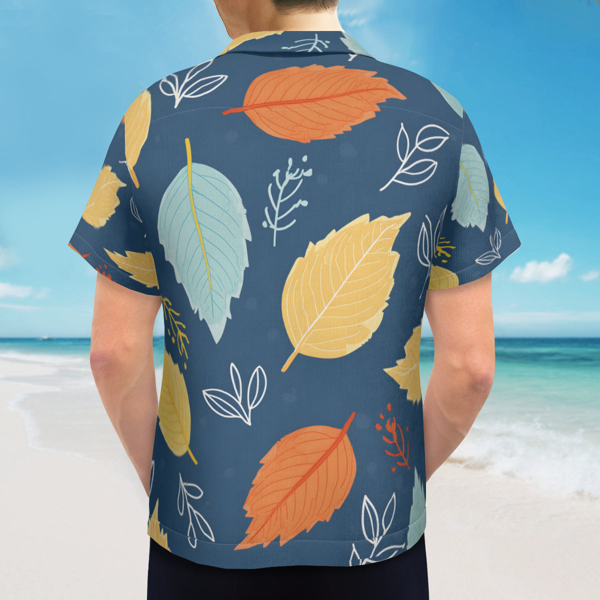 Beautiful Floral Hawaiian Shirt(No chest pocket) | Polyester