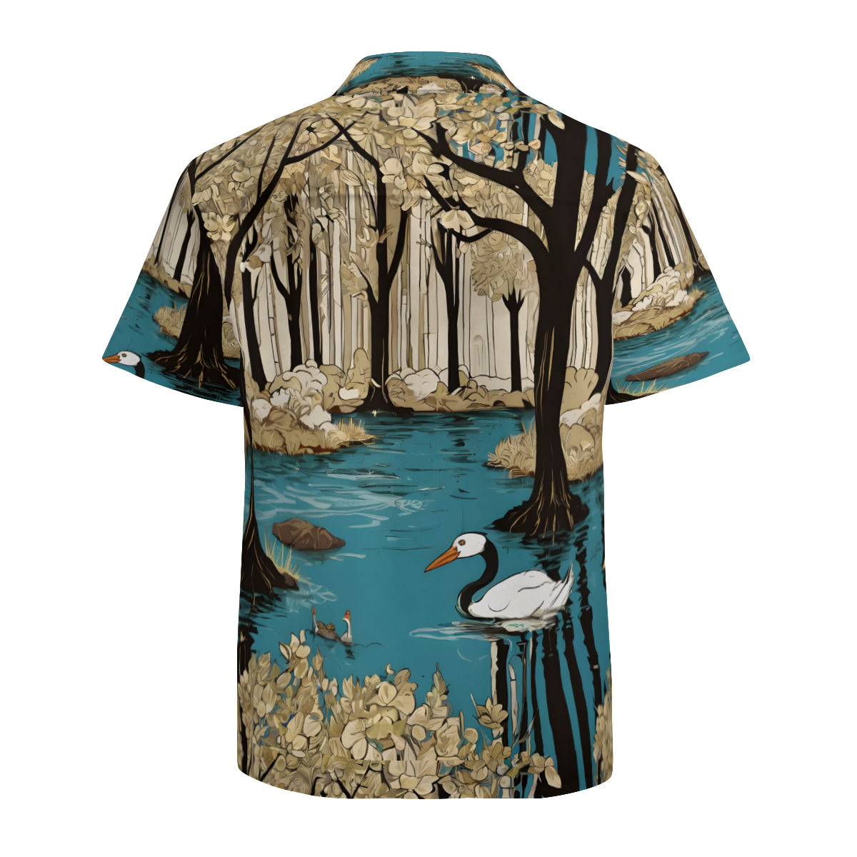 Landscape Wonder Hawaiian Shirt | Polyester