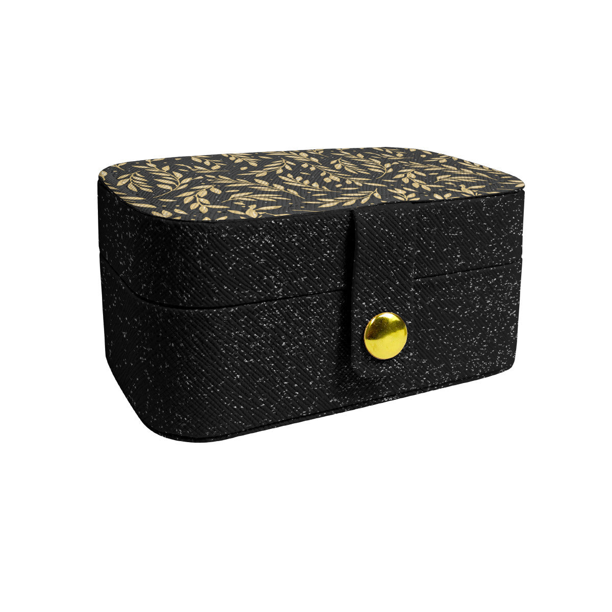 Golden Branches Portable Jewelry Box |