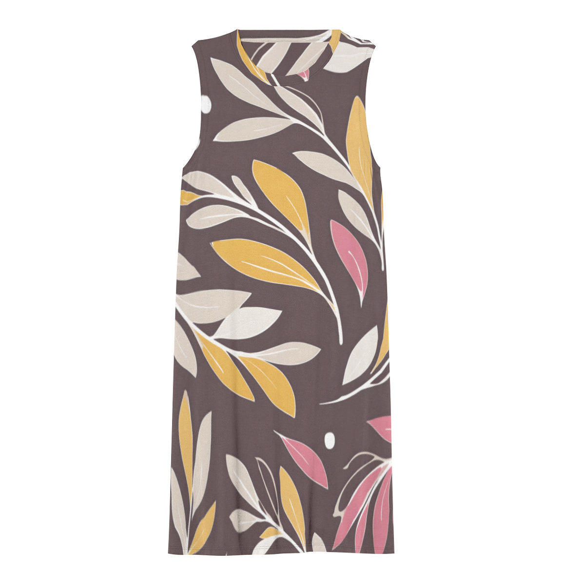 Golden Branches Women's Casual Dress