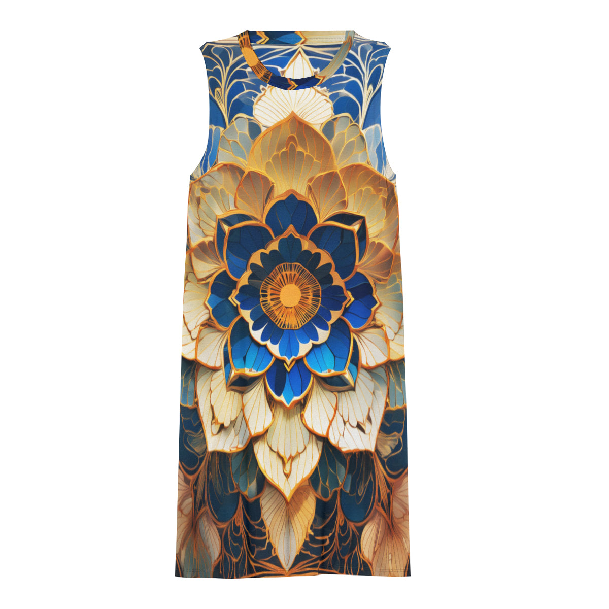 Elegant Floral Women's Casual Dress