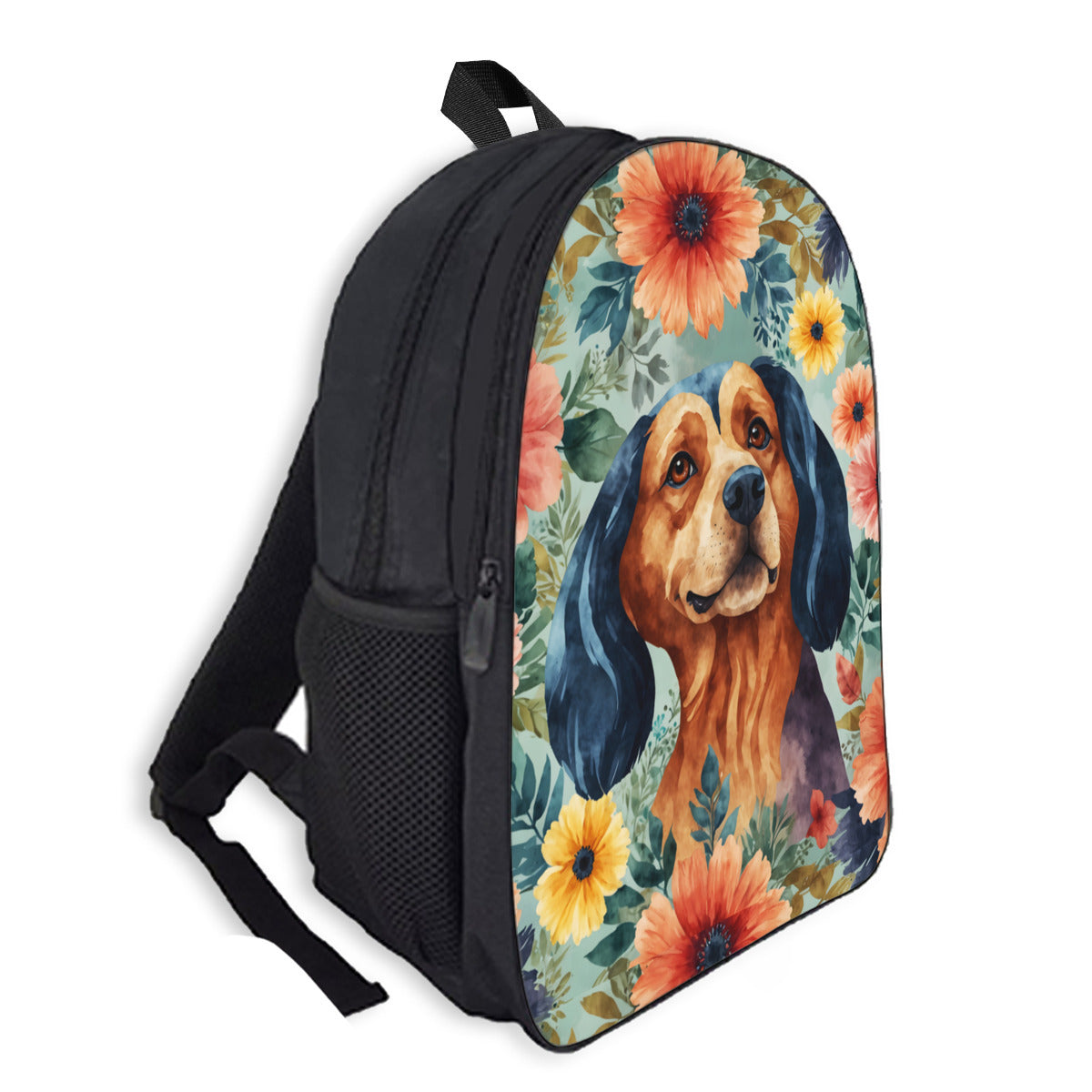Dog Lovers Personlized Double-layer school bag|Polyester