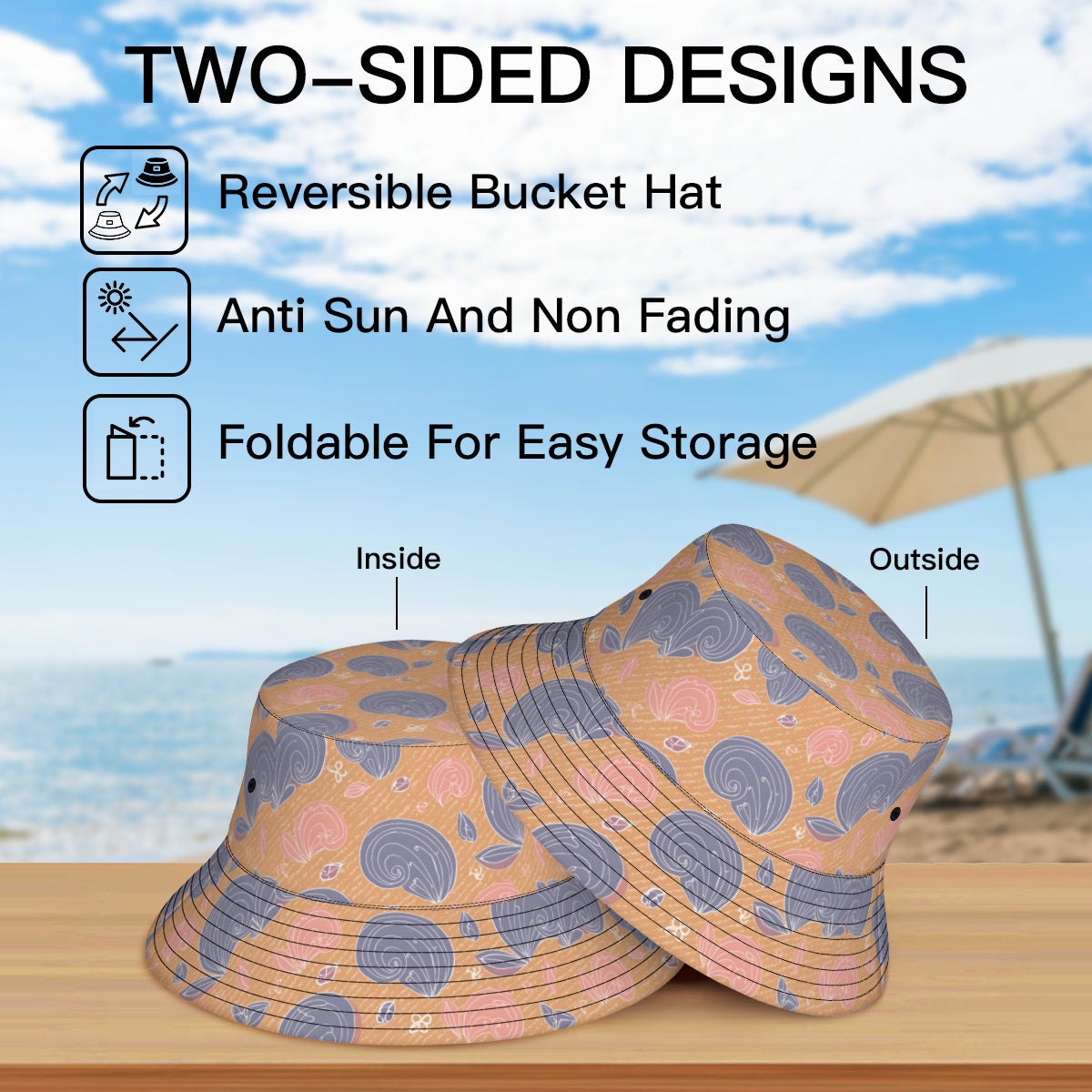 Abstract Fisherman Hat