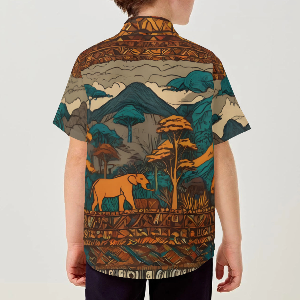 Beautiful Landscape All-Over Print Youth Shirts|Polyester