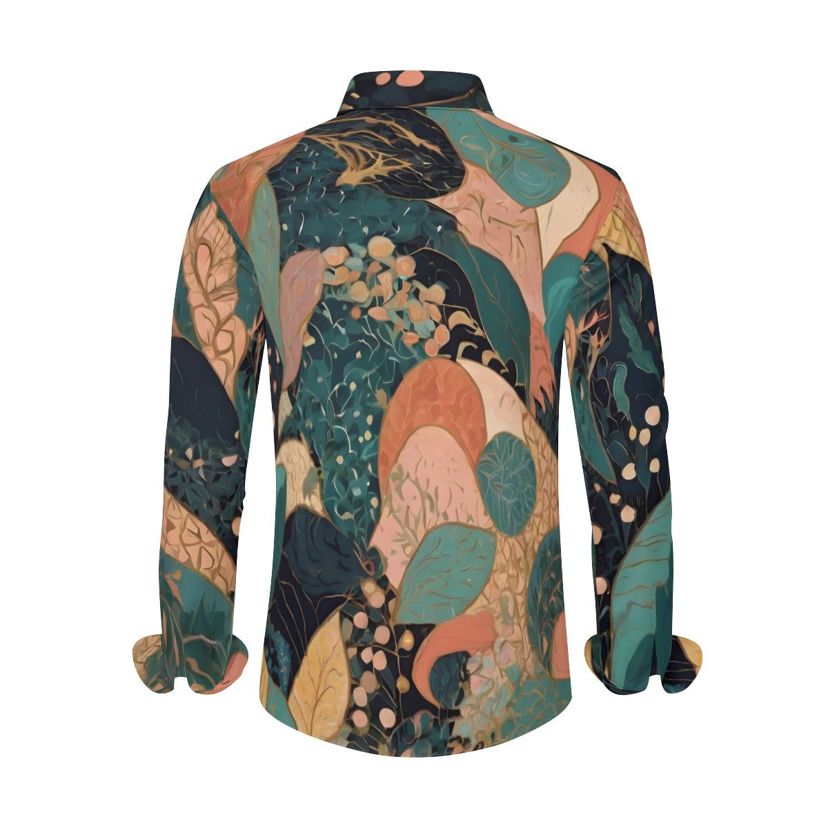 Abstract Wonder Men's Classic Long-Sleeved Shirt