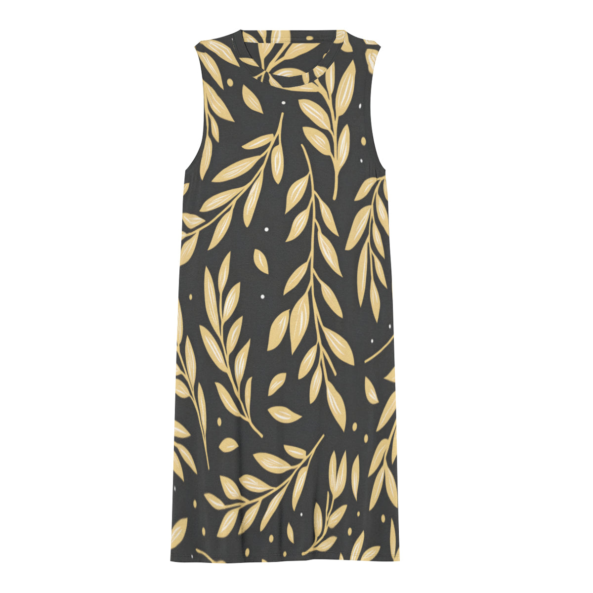 Golden Branches Women's Casual Dress