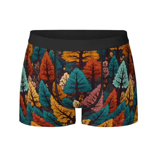 Beautiful Floral Men's Underwear (Front and Back Design)丨Polyester