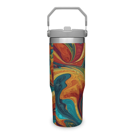 Colorful Design Personalized Portable Tumbler (880ml/30oz) | Stainless Steel 304