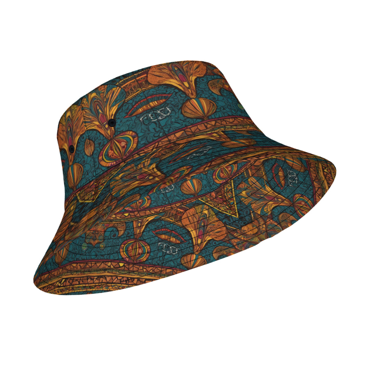 African Design Fisherman Hat | Polyester