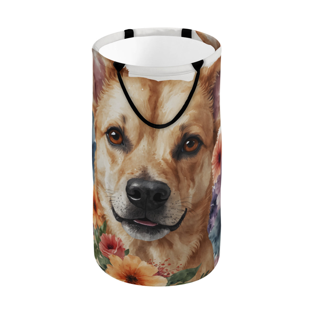 Dog Lovers Large Capacity Foldable Laundry Basket | Polyester