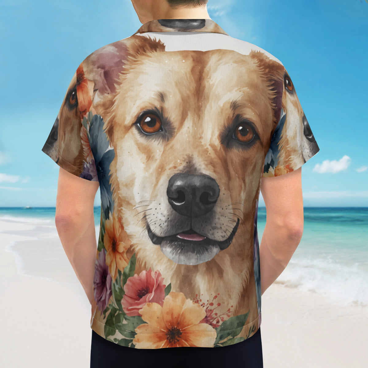 Dog Lovers Hawaiian Shirt(No chest pocket) | Polyester