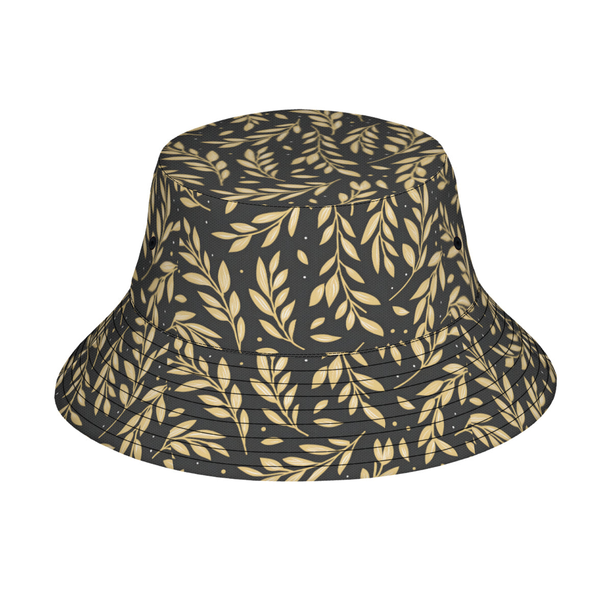Golden Branches Fisherman Hat