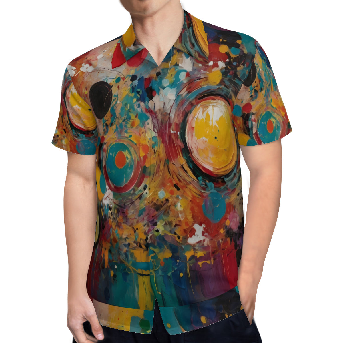 Crazy Design Hawaiian Shirt | Polyester