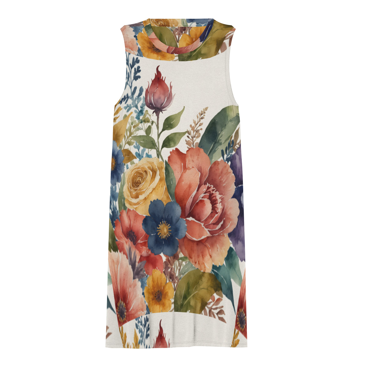 Beautiful Floral Women's Casual Dress | Polyester