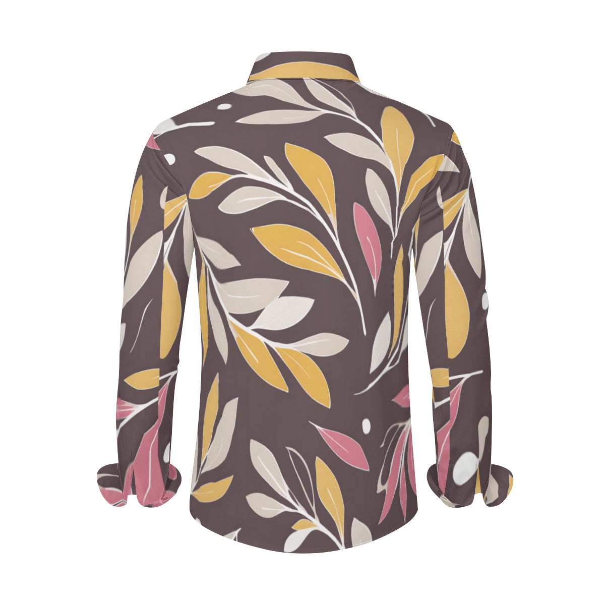 Golden Branches Men's Classic Long-Sleeved Shirt