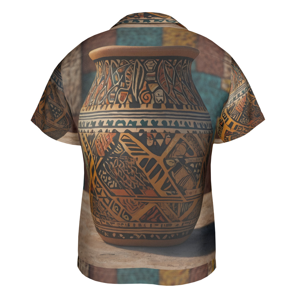 Golden Pot Hawaiian Shirt (No chest pocket) | Polyester