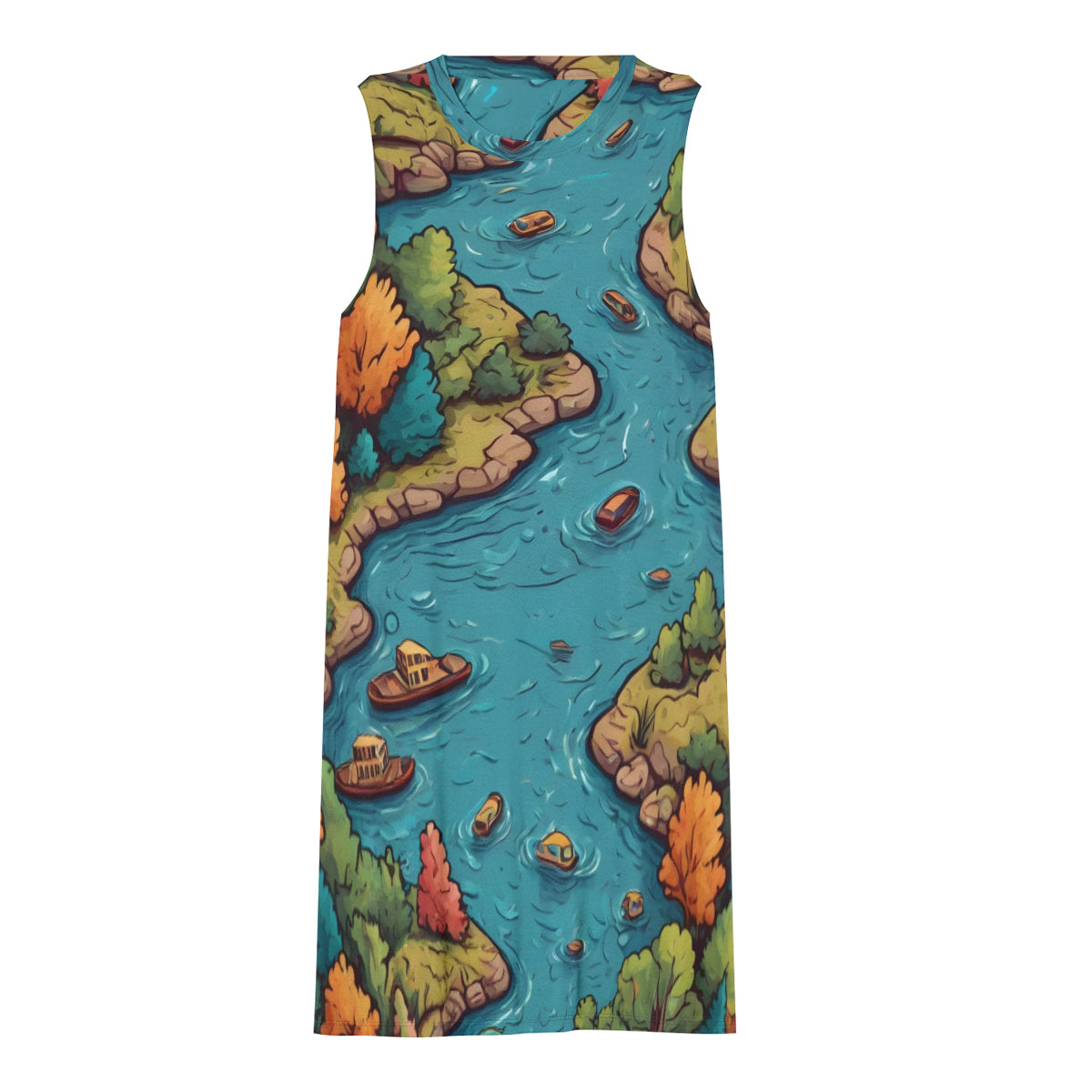 River Front Design Women's Casual Dress | Polyester