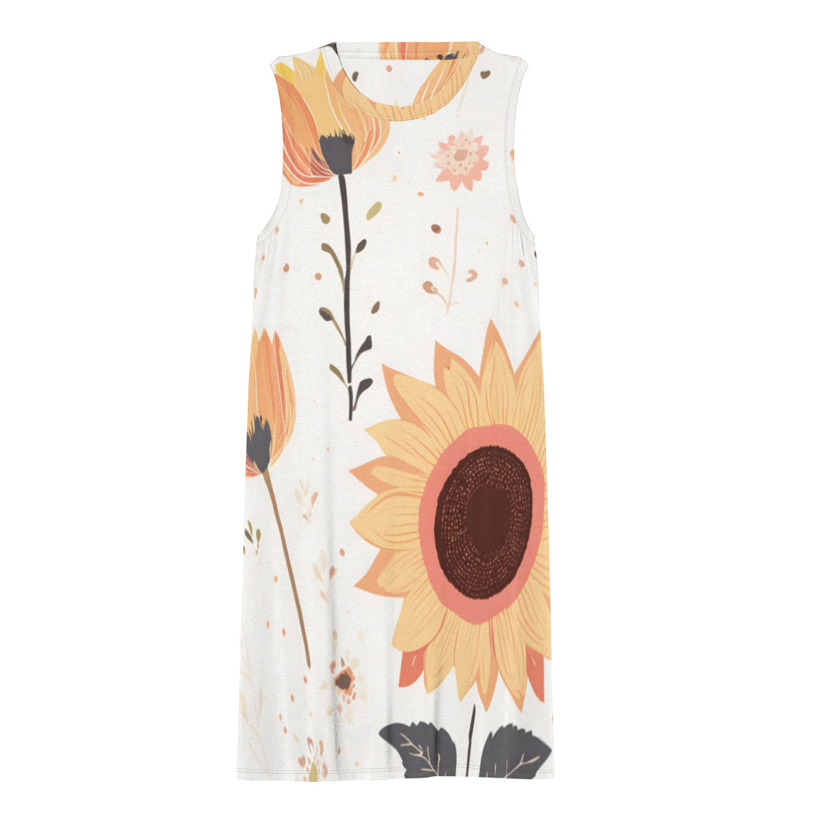Floral Print Women's Casual Dress