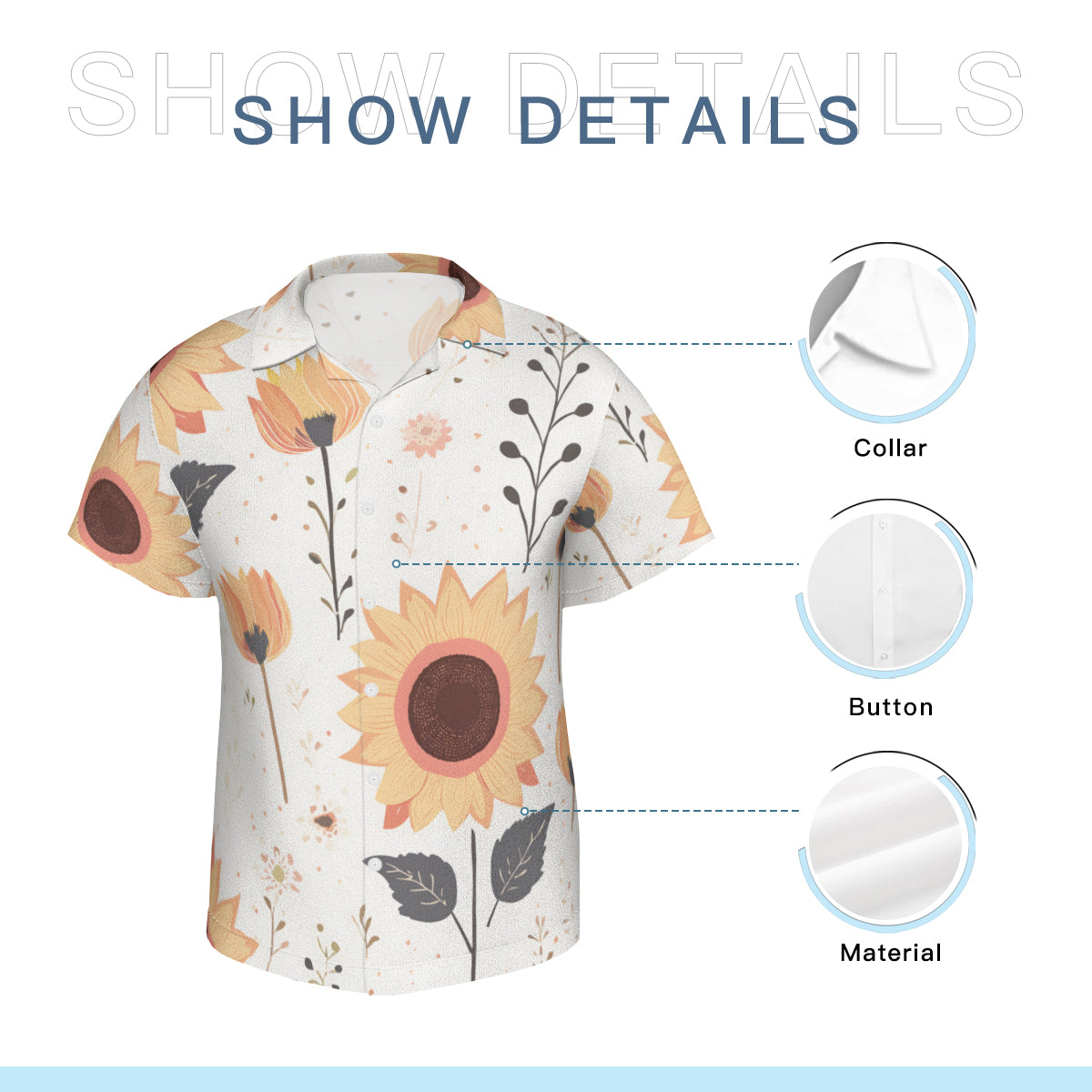 Floral Print Hawaiian Shirt