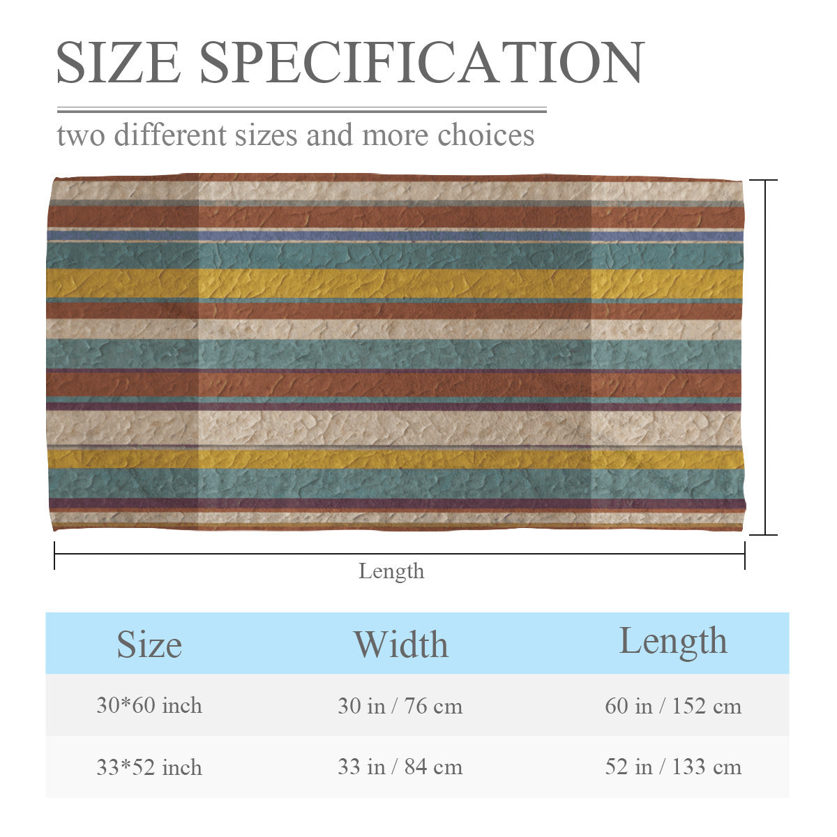 Strip Design Beach towel (comfortable model)|Polyester