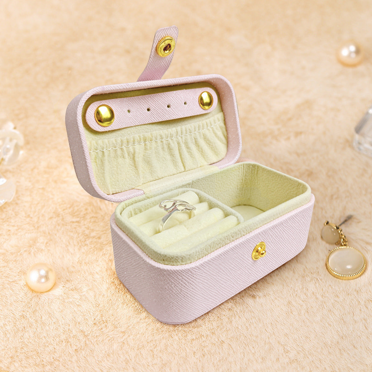 Abstract Vibes Personalized Portable Jewelry Box