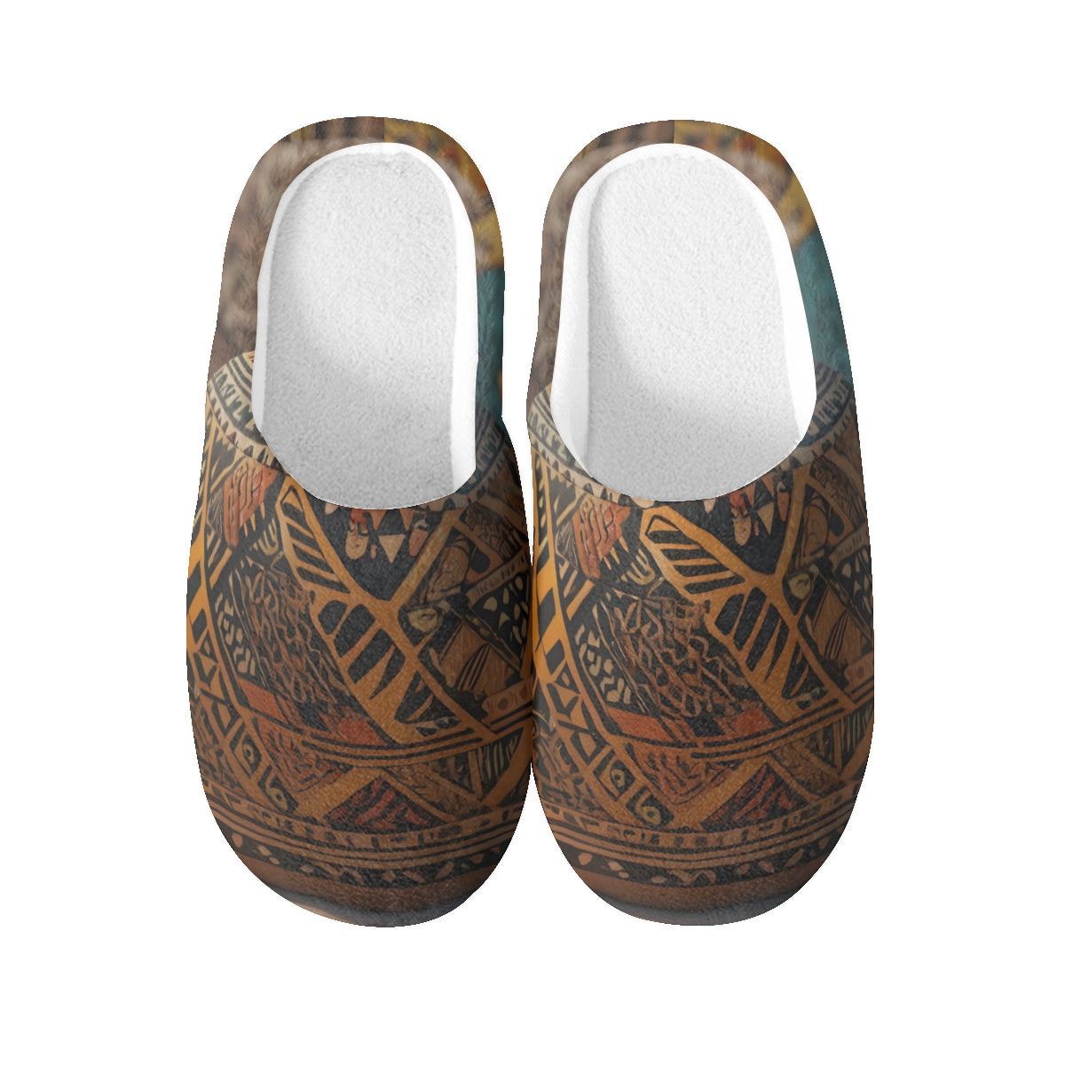 Golden Pot Personalized Warm Cotton Slippers | Flannel