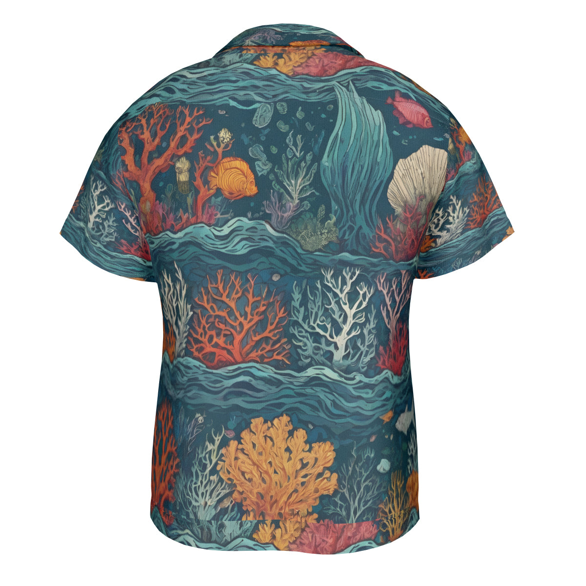 Under Sea Beauty Hawaiian Shirt(No chest pocket) | Polyester