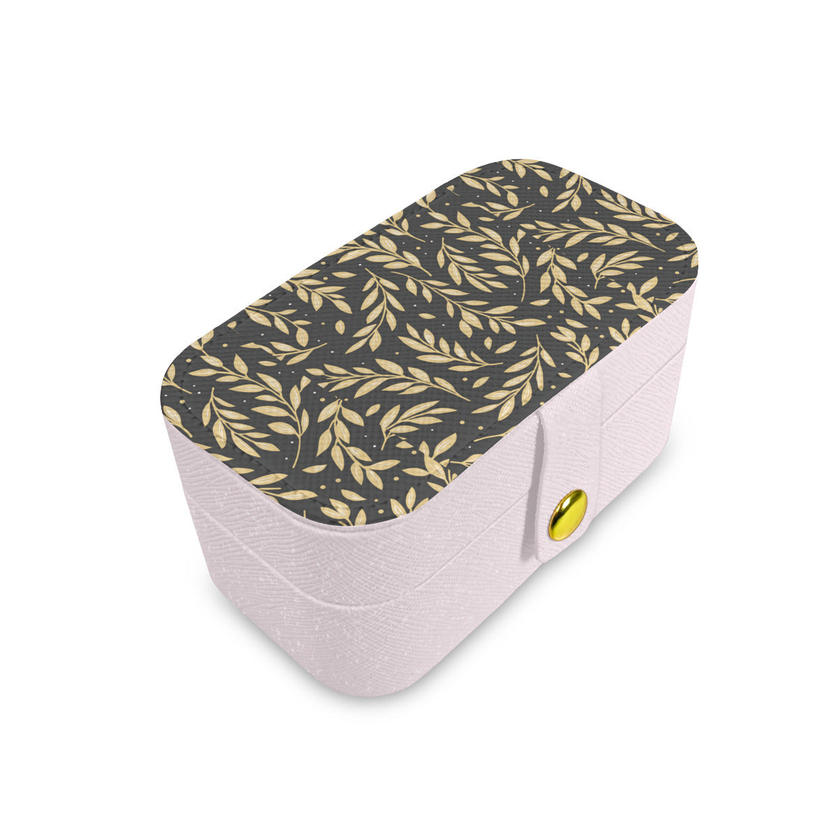Golden Branches Portable Jewelry Box |