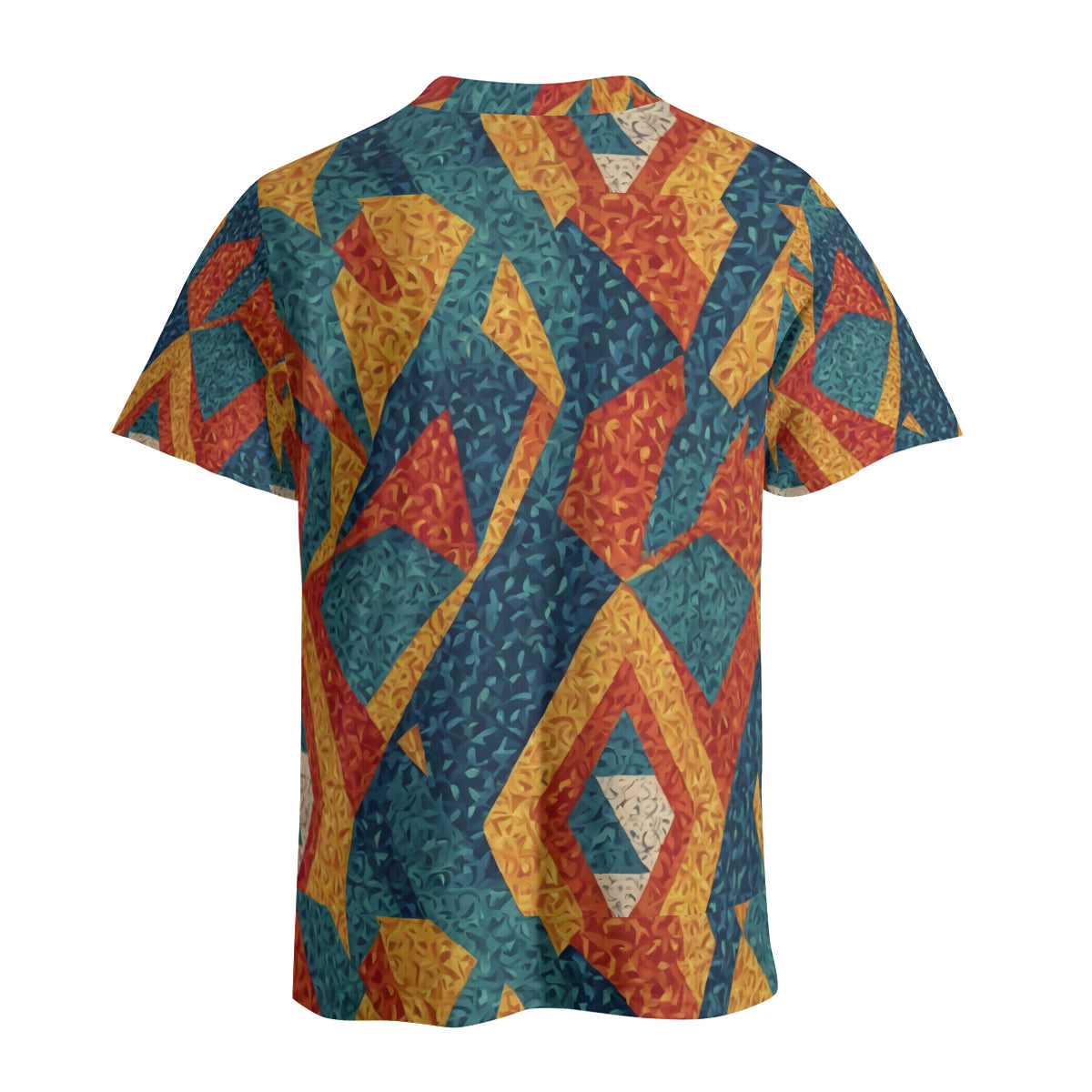 Abstract Pattern Unisex O-Neck EU Size T-Shirt (DTG) | 180GSM Cotton