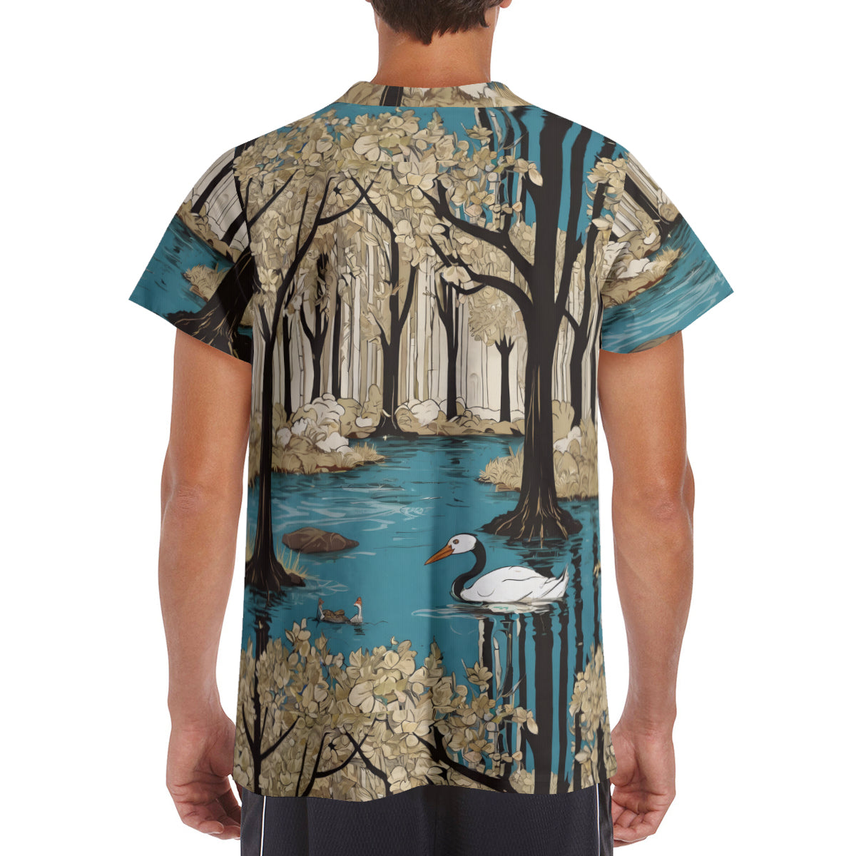 Landscape Wonder Men's T-Shirt (Plain Cloth) | 145GSM Polyester