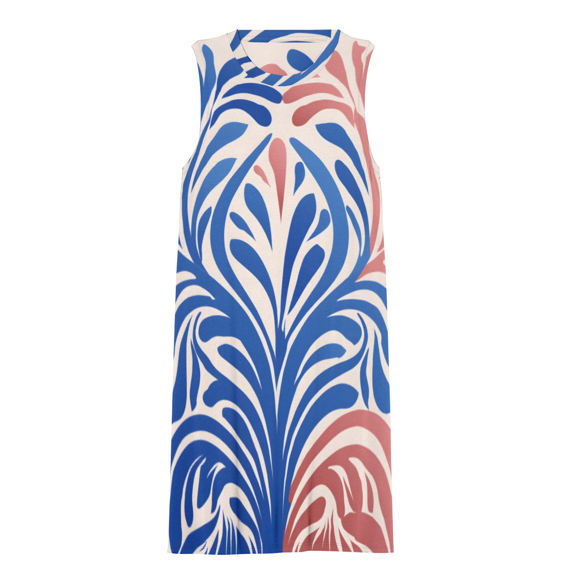 Abstract Pattern Women's Casual Dress I Polyester