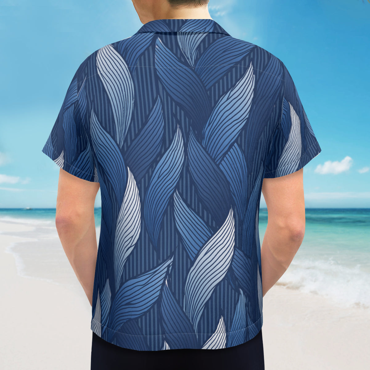 Blue Hawaiian Shirt