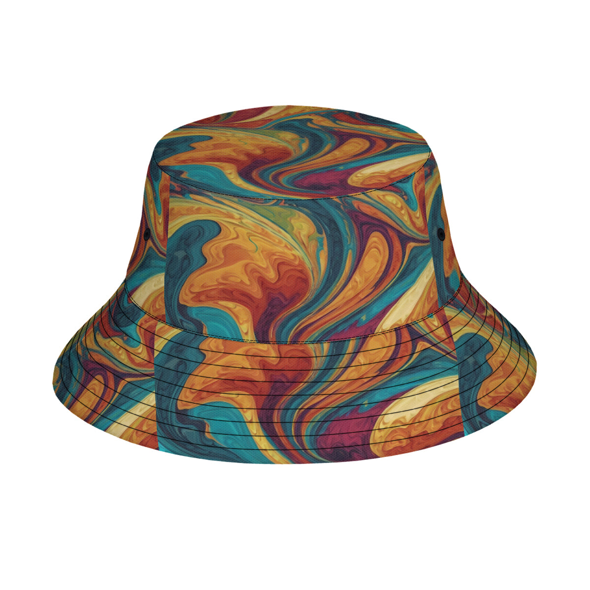 Colorful Design Fisherman Hat | Polyester