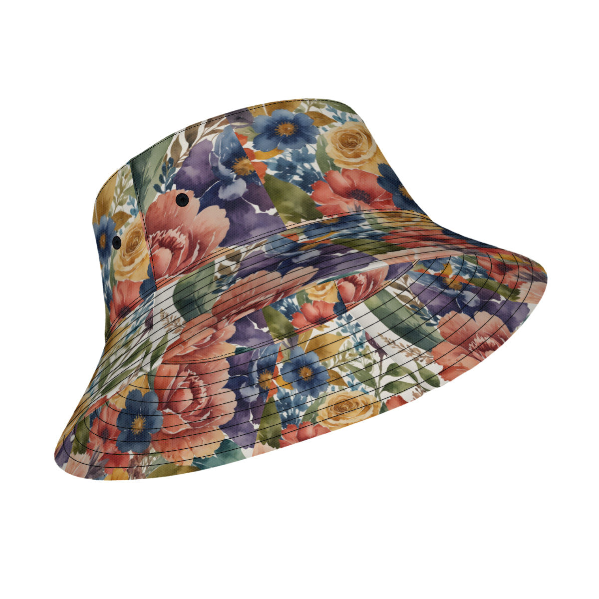 Beautiful Floral Fisherman Hat | Polyester