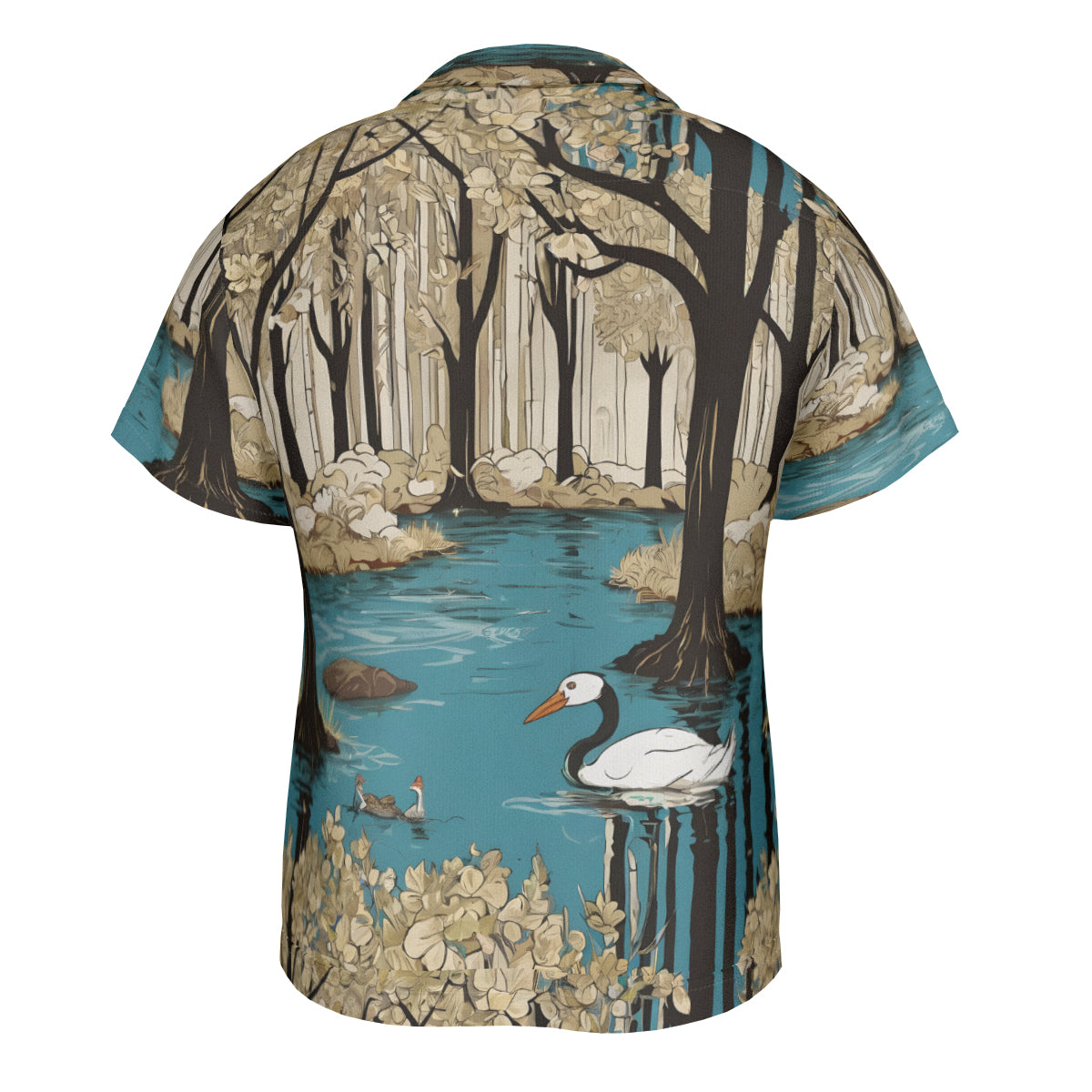 Landscape Wonder Hawaiian Shirt(No chest pocket) | Polyester