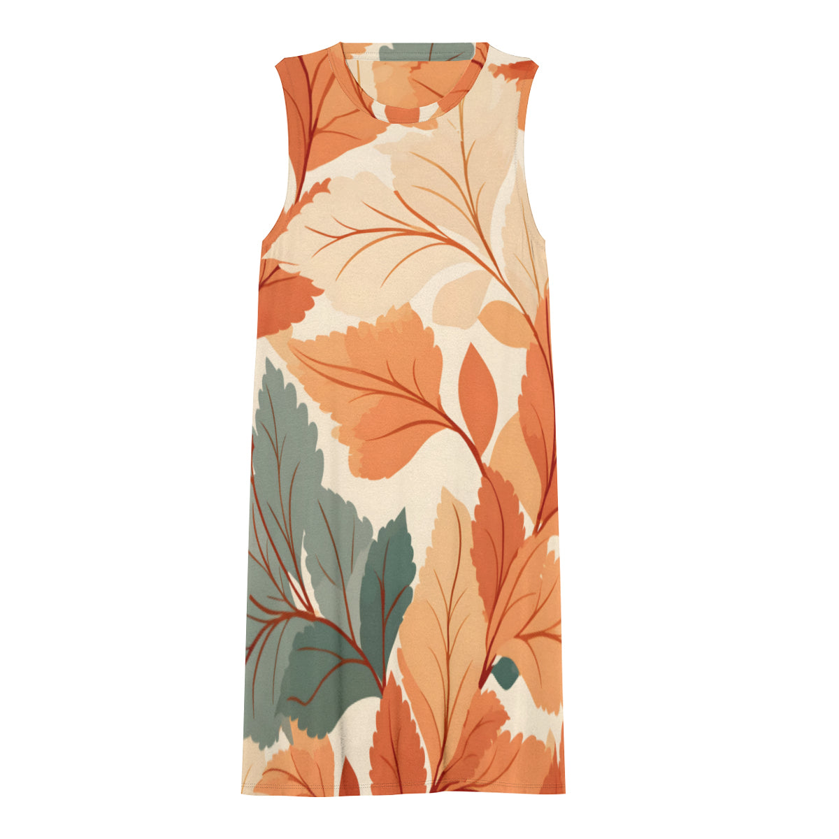 Abstract Pattern Women's Casual Dress | Polyester